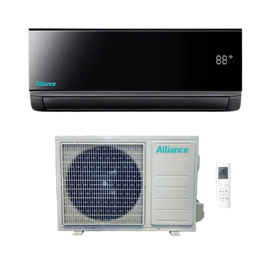 Alliance Black Mirror 12000 BTU Pro-inverter Wall split unit (Wi-Fi – Enabled)