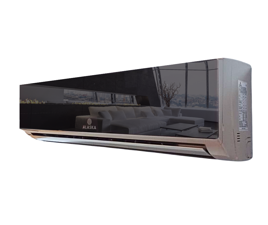 Alaska Mirror ACS12 (10500 BTU) MIW12 Inverter mid-wall split unit (Wi-Fi Compatible)