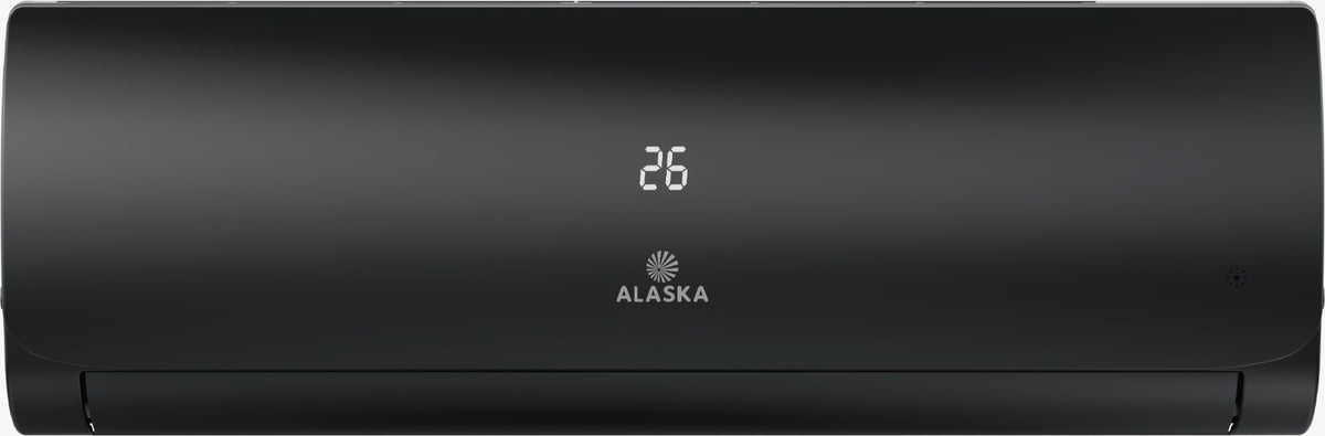 Alaska FX 11400 BTU Black non-inverter Wall split unit Air Conditioner